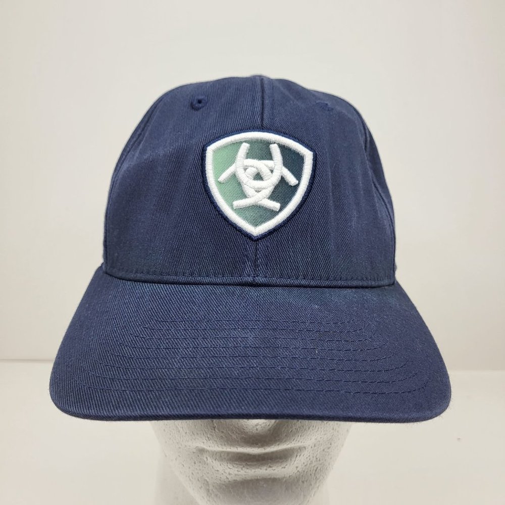 Yupong One Ten Flexfit Tech Ariat Snap‎ Back Adjsutable OSFM Hat Cap Navy